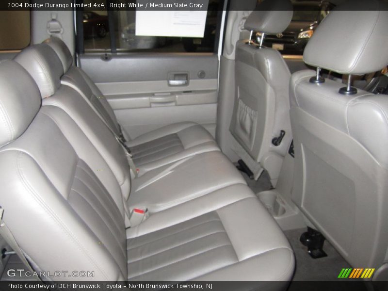 Bright White / Medium Slate Gray 2004 Dodge Durango Limited 4x4