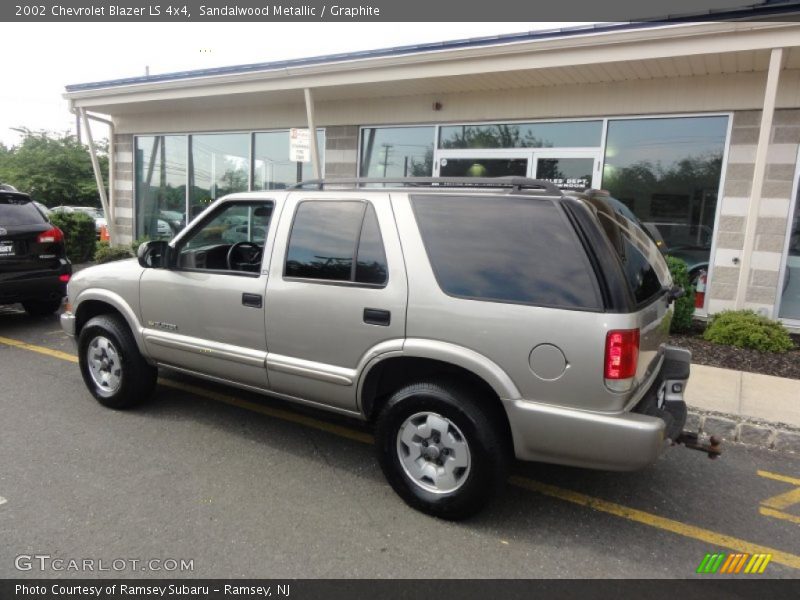 Sandalwood Metallic / Graphite 2002 Chevrolet Blazer LS 4x4