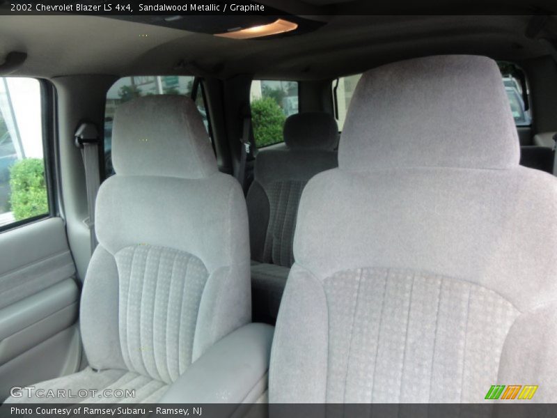 Sandalwood Metallic / Graphite 2002 Chevrolet Blazer LS 4x4