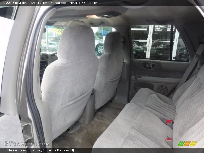 Sandalwood Metallic / Graphite 2002 Chevrolet Blazer LS 4x4