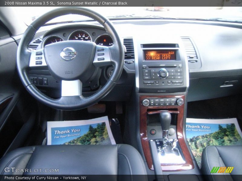 Sonoma Sunset Metallic / Charcoal Black 2008 Nissan Maxima 3.5 SL