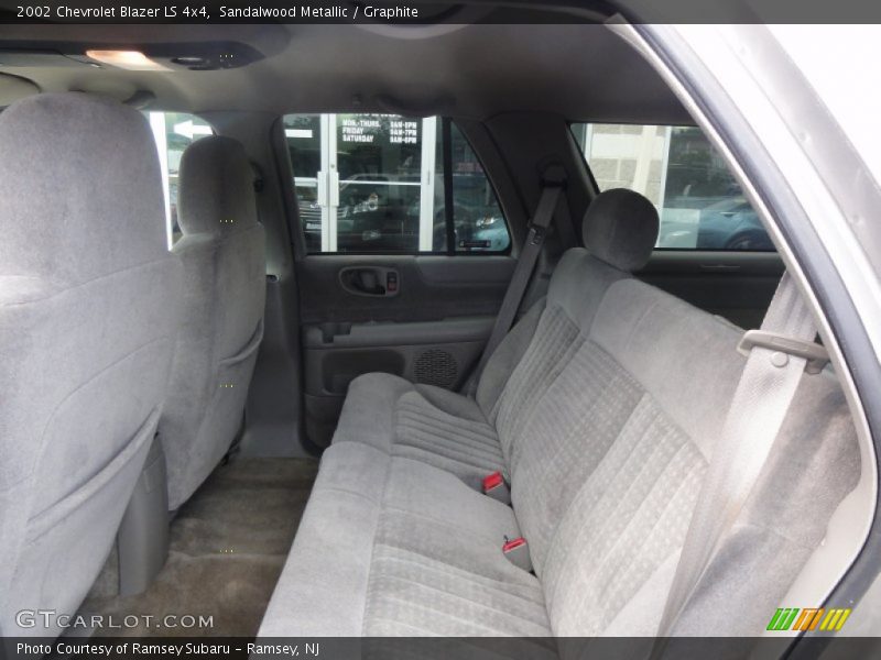 Sandalwood Metallic / Graphite 2002 Chevrolet Blazer LS 4x4