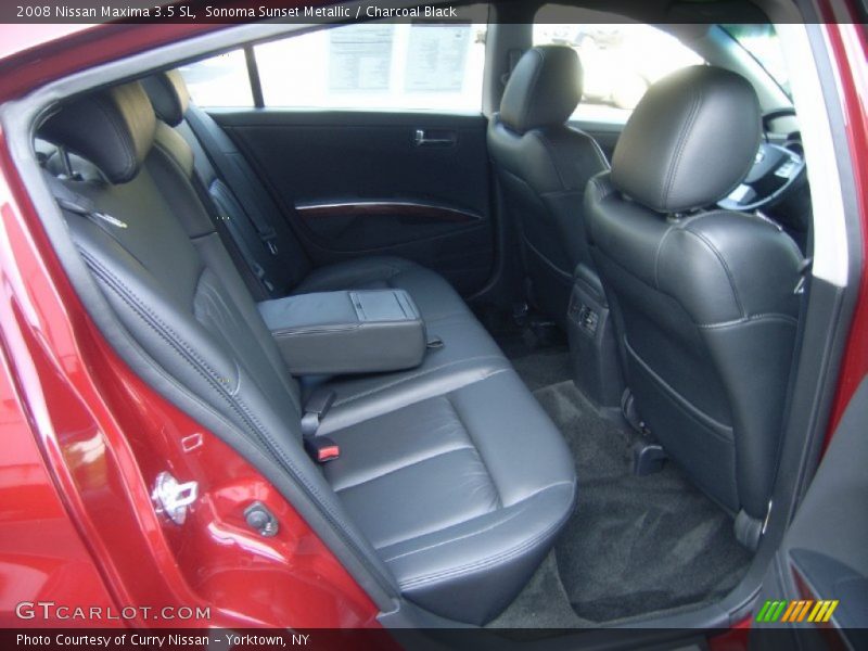 Sonoma Sunset Metallic / Charcoal Black 2008 Nissan Maxima 3.5 SL