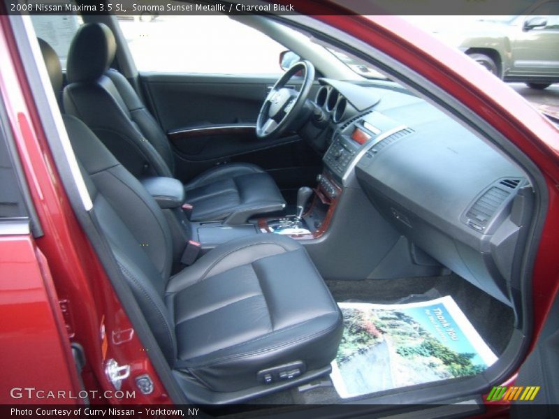 Sonoma Sunset Metallic / Charcoal Black 2008 Nissan Maxima 3.5 SL