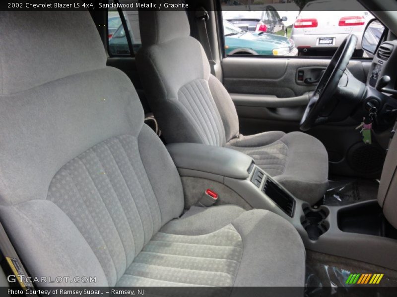 Sandalwood Metallic / Graphite 2002 Chevrolet Blazer LS 4x4