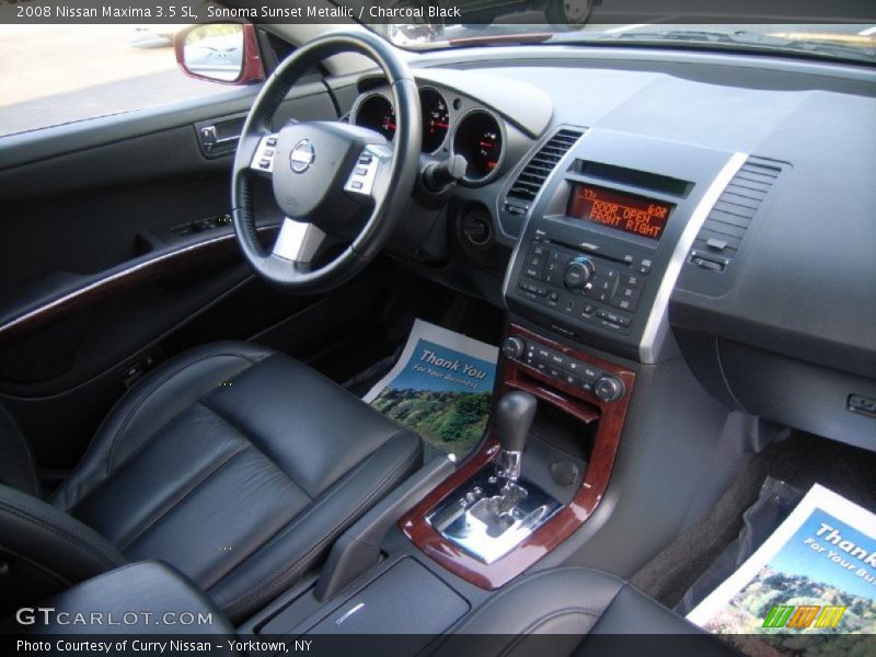 Sonoma Sunset Metallic / Charcoal Black 2008 Nissan Maxima 3.5 SL