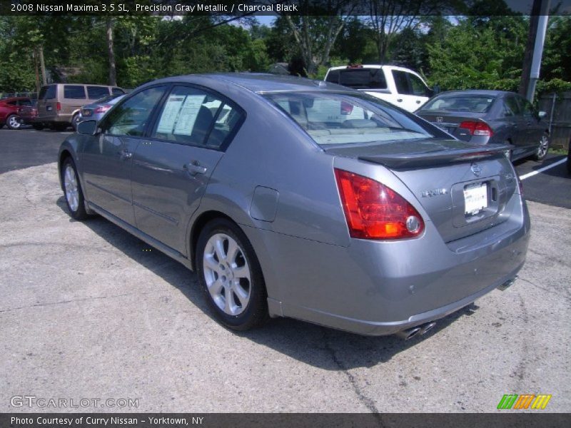 Precision Gray Metallic / Charcoal Black 2008 Nissan Maxima 3.5 SL