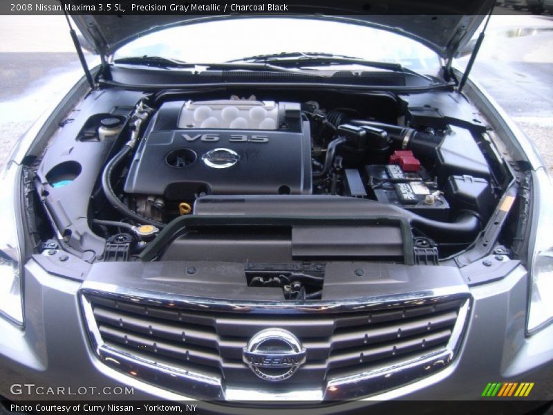 Precision Gray Metallic / Charcoal Black 2008 Nissan Maxima 3.5 SL