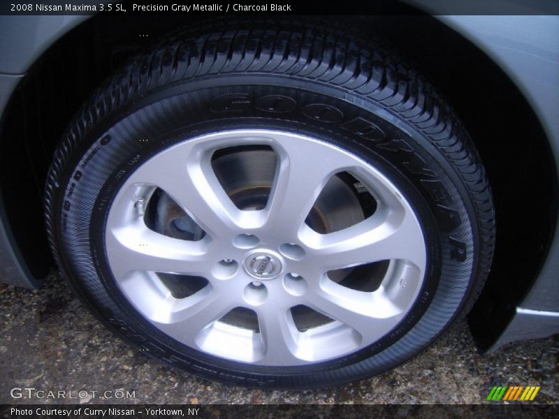 Precision Gray Metallic / Charcoal Black 2008 Nissan Maxima 3.5 SL