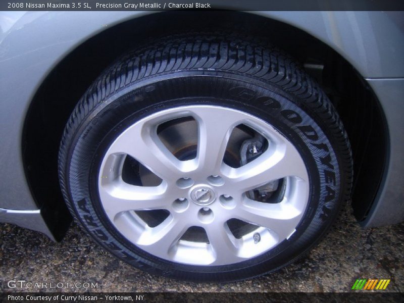 Precision Gray Metallic / Charcoal Black 2008 Nissan Maxima 3.5 SL