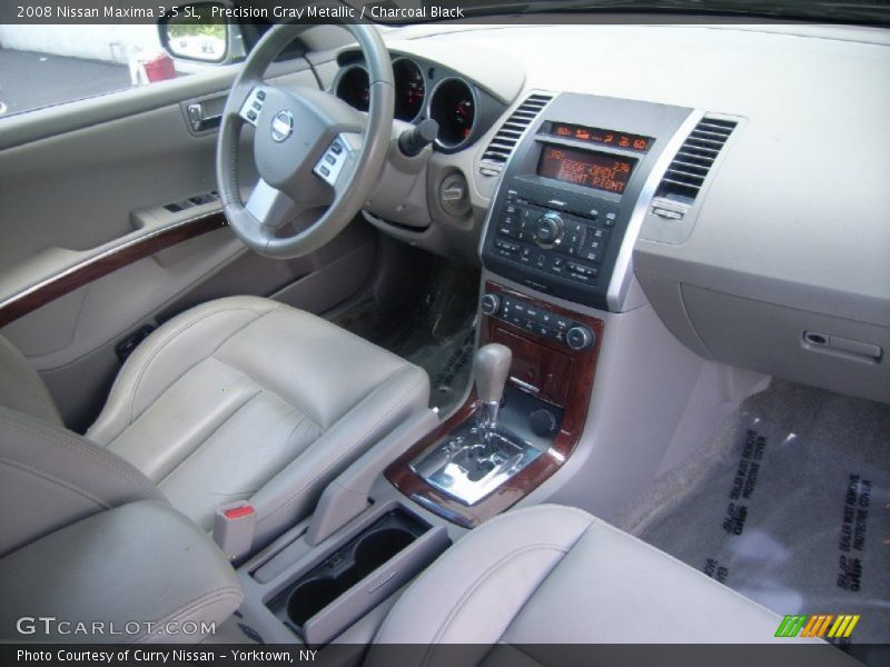 Precision Gray Metallic / Charcoal Black 2008 Nissan Maxima 3.5 SL