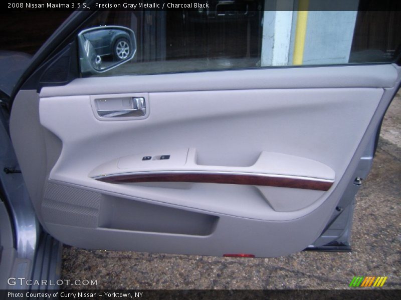 Precision Gray Metallic / Charcoal Black 2008 Nissan Maxima 3.5 SL