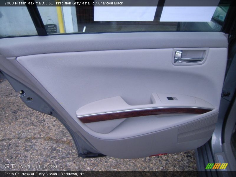 Precision Gray Metallic / Charcoal Black 2008 Nissan Maxima 3.5 SL