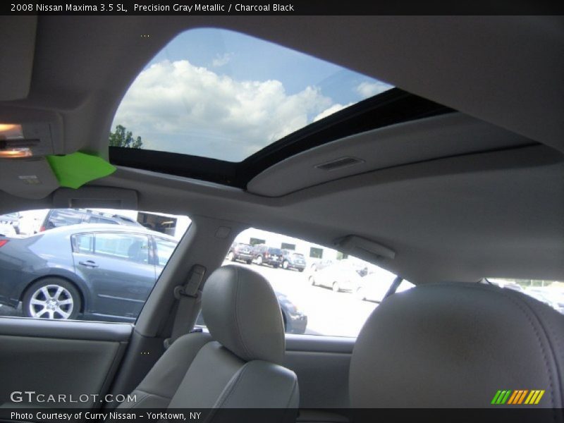 Precision Gray Metallic / Charcoal Black 2008 Nissan Maxima 3.5 SL