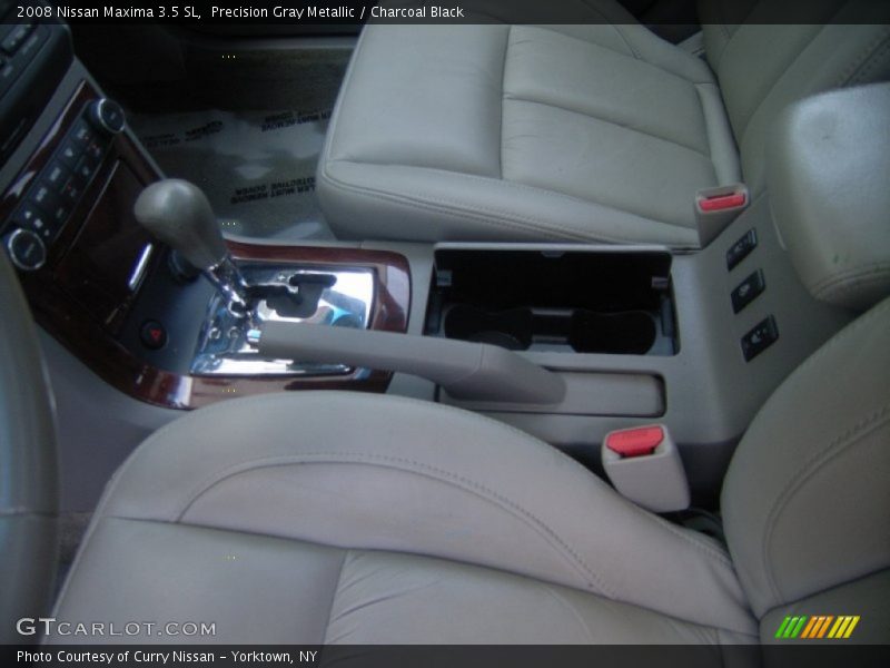 Precision Gray Metallic / Charcoal Black 2008 Nissan Maxima 3.5 SL
