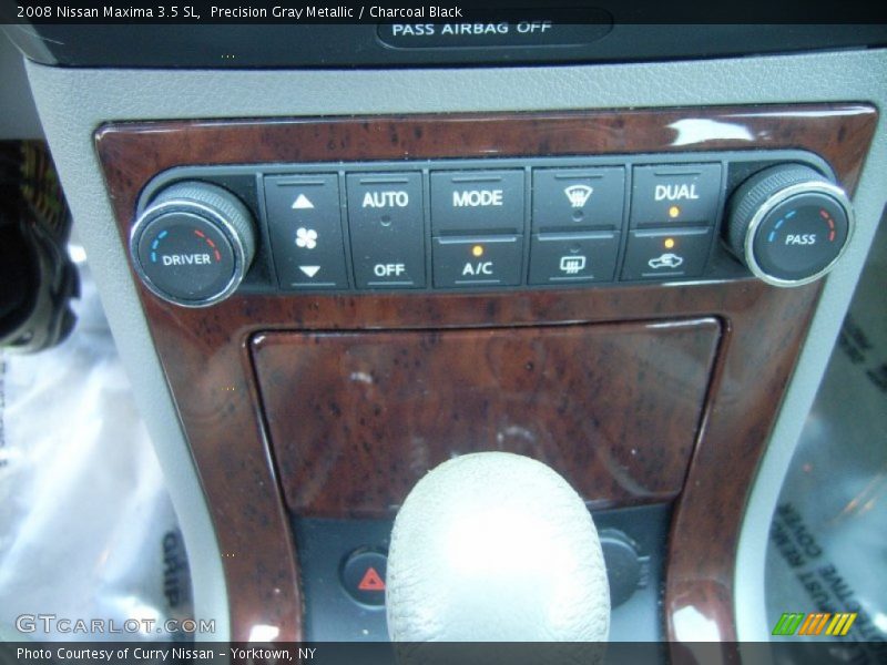 Precision Gray Metallic / Charcoal Black 2008 Nissan Maxima 3.5 SL