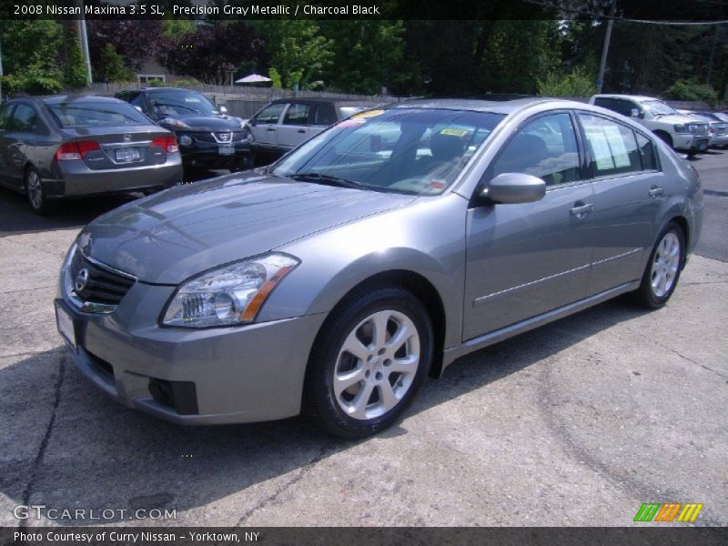 Precision Gray Metallic / Charcoal Black 2008 Nissan Maxima 3.5 SL