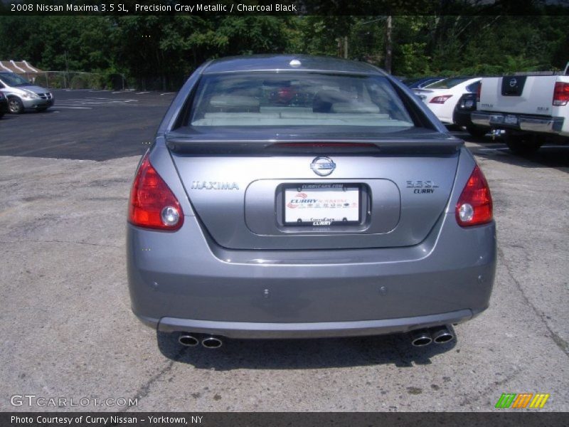 Precision Gray Metallic / Charcoal Black 2008 Nissan Maxima 3.5 SL