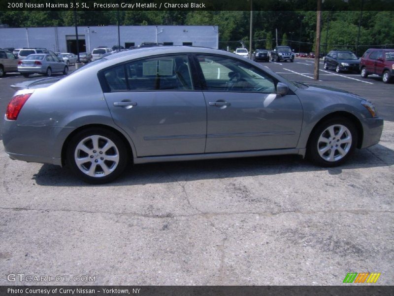 Precision Gray Metallic / Charcoal Black 2008 Nissan Maxima 3.5 SL