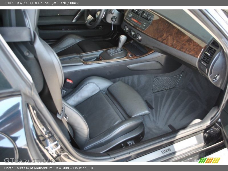  2007 Z4 3.0si Coupe Black Interior