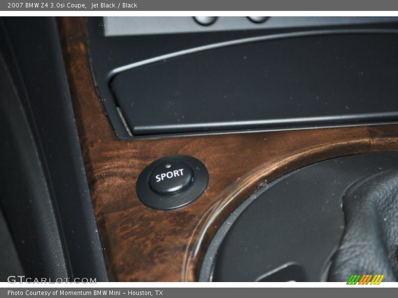 Jet Black / Black 2007 BMW Z4 3.0si Coupe