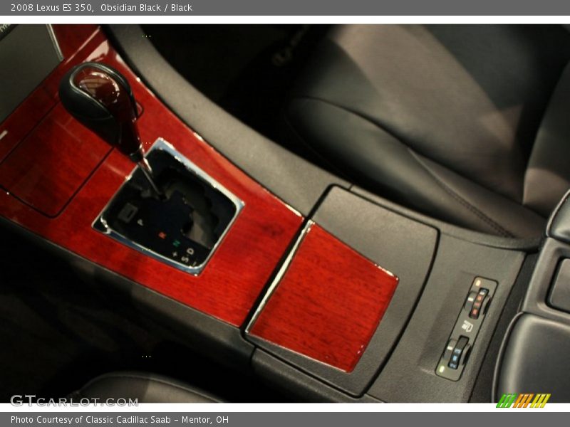 Obsidian Black / Black 2008 Lexus ES 350