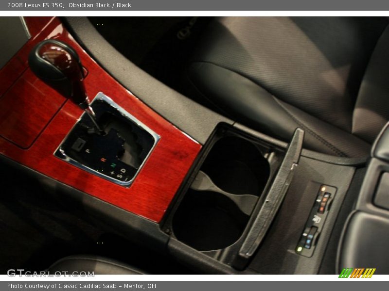 Obsidian Black / Black 2008 Lexus ES 350