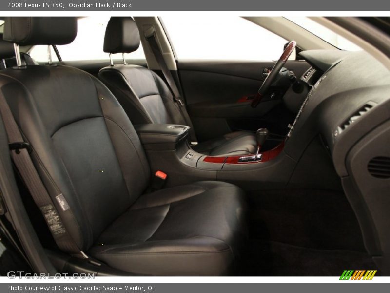 Obsidian Black / Black 2008 Lexus ES 350