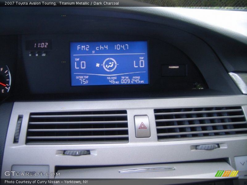 Titanium Metallic / Dark Charcoal 2007 Toyota Avalon Touring