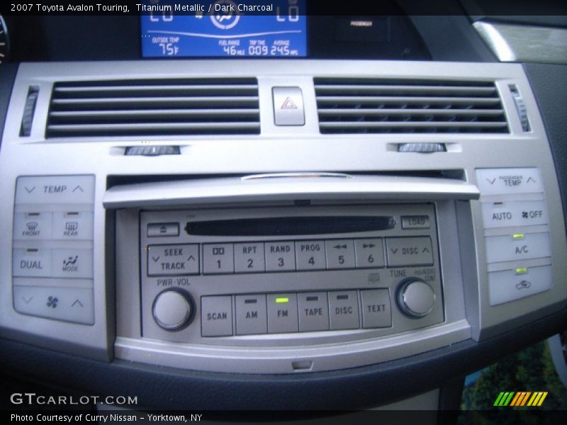 Titanium Metallic / Dark Charcoal 2007 Toyota Avalon Touring