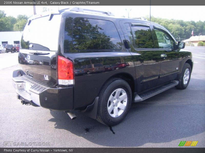 Galaxy Black / Graphite/Titanium 2006 Nissan Armada LE 4x4