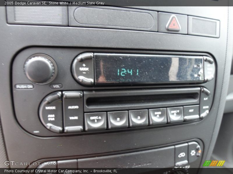 Controls of 2005 Caravan SE