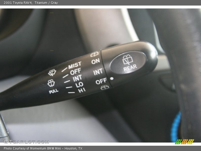 Controls of 2001 RAV4 