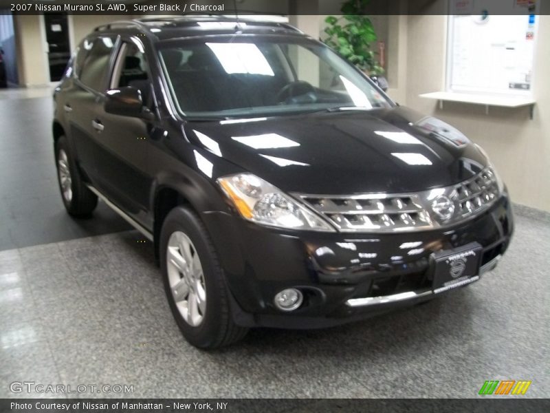 Super Black / Charcoal 2007 Nissan Murano SL AWD