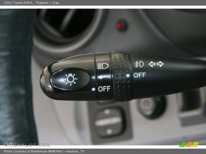 Controls of 2001 RAV4 