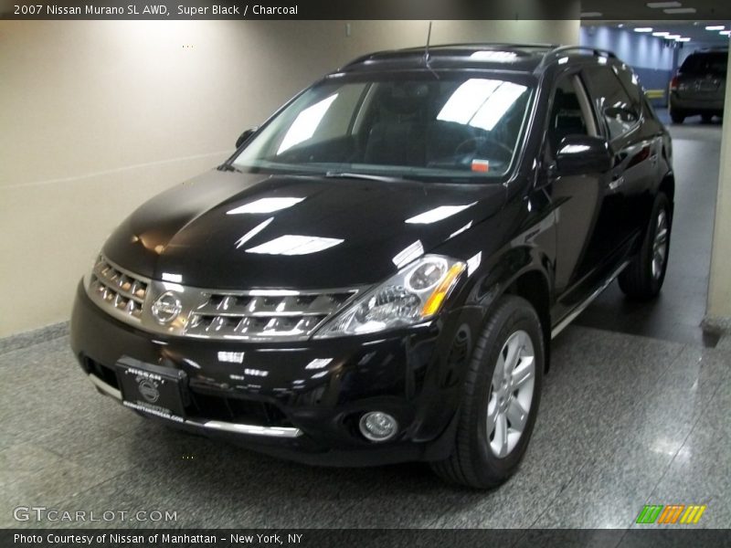 Super Black / Charcoal 2007 Nissan Murano SL AWD