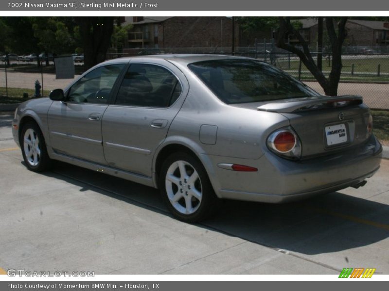 Sterling Mist Metallic / Frost 2002 Nissan Maxima SE