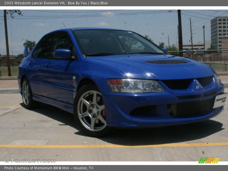 Blue By You / Black/Blue 2003 Mitsubishi Lancer Evolution VIII