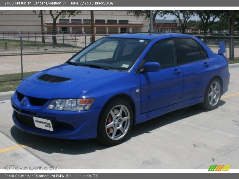 Front 3/4 View of 2003 Lancer Evolution VIII