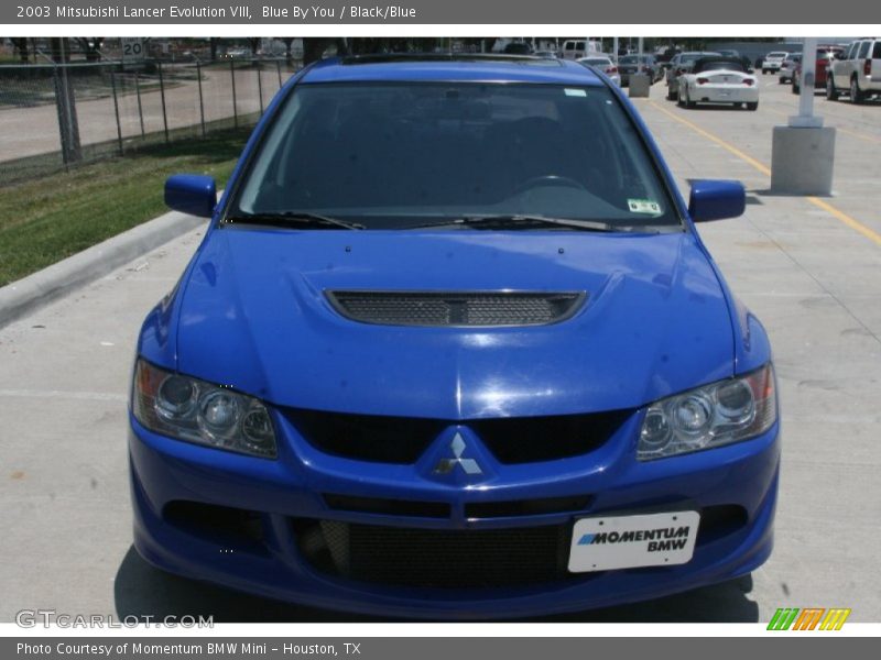 Blue By You / Black/Blue 2003 Mitsubishi Lancer Evolution VIII