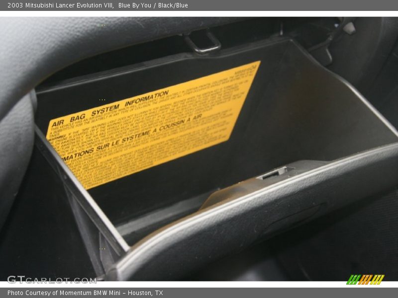 Blue By You / Black/Blue 2003 Mitsubishi Lancer Evolution VIII