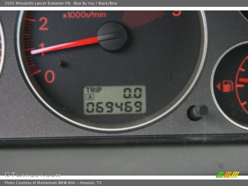 Blue By You / Black/Blue 2003 Mitsubishi Lancer Evolution VIII