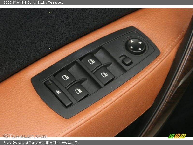 Jet Black / Terracotta 2006 BMW X3 3.0i
