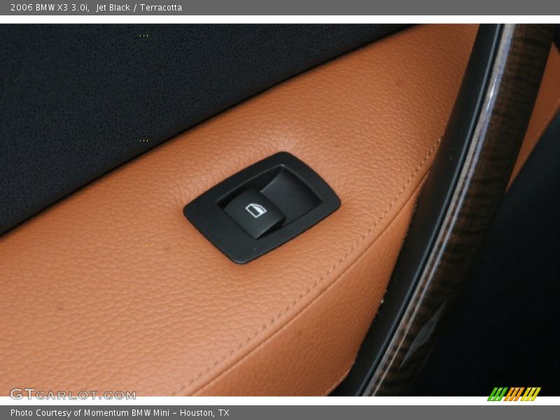 Jet Black / Terracotta 2006 BMW X3 3.0i