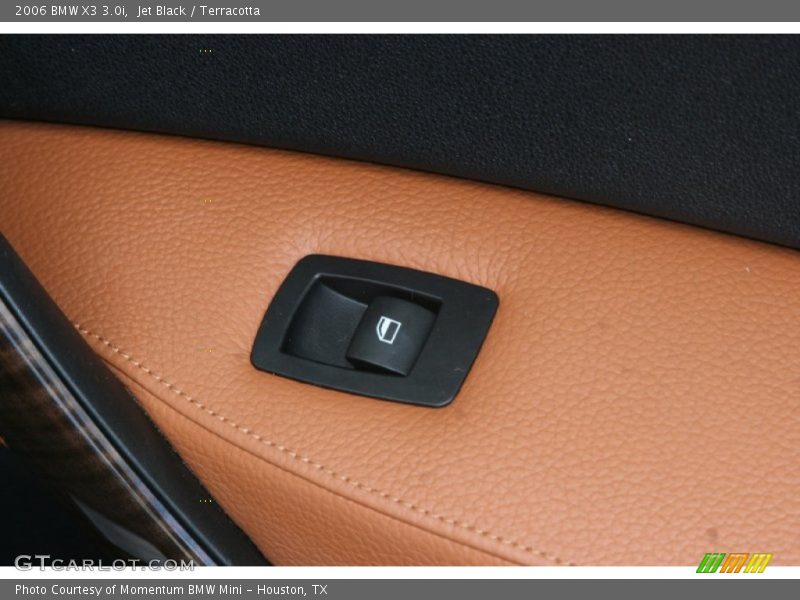 Jet Black / Terracotta 2006 BMW X3 3.0i