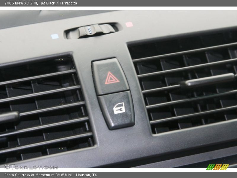 Jet Black / Terracotta 2006 BMW X3 3.0i