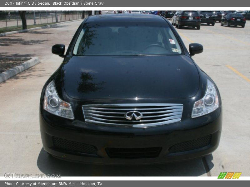 Black Obsidian / Stone Gray 2007 Infiniti G 35 Sedan