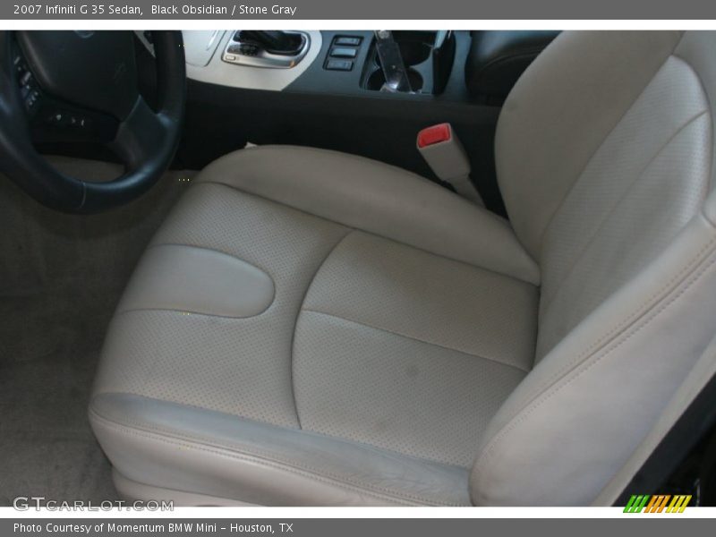 Black Obsidian / Stone Gray 2007 Infiniti G 35 Sedan