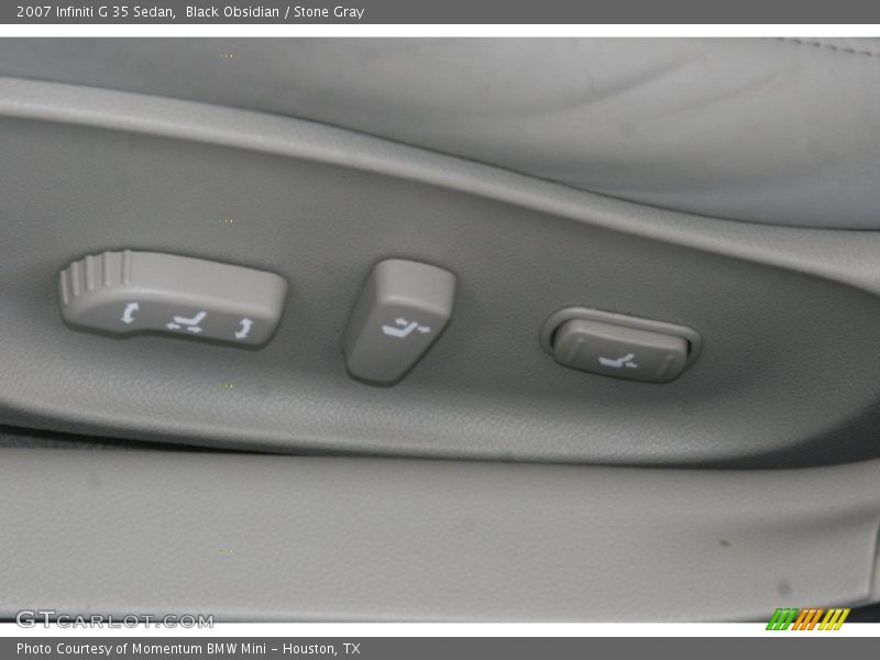 Black Obsidian / Stone Gray 2007 Infiniti G 35 Sedan