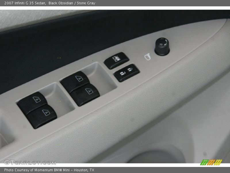 Black Obsidian / Stone Gray 2007 Infiniti G 35 Sedan